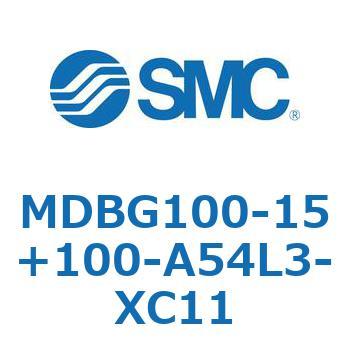MDBG100-15+100-A54L3-XC11 標準形エアシリンダ(角形カバー)MB シリーズ(MDBG100-1～) SMC 22560002
