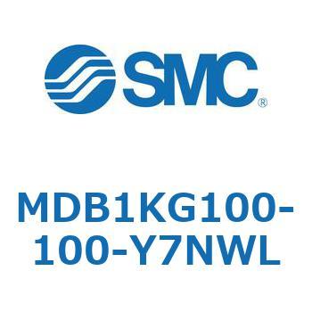 MDB1KG100-100-Y7NWL 角形チューブ形エアシリンダ MB1シリーズ(MDB1KG～) SMC 複動片ロッド チューブ内径100mmシリンダストローク100mm 28,587円