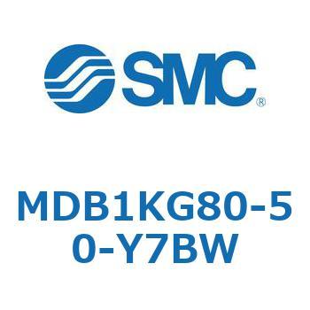 MDB1KG80-50-Y7BW 角形チューブ形エアシリンダ MB1シリーズ(MDB1KG～) SMC 複動片ロッド チューブ内径80mmシリンダストローク50mm