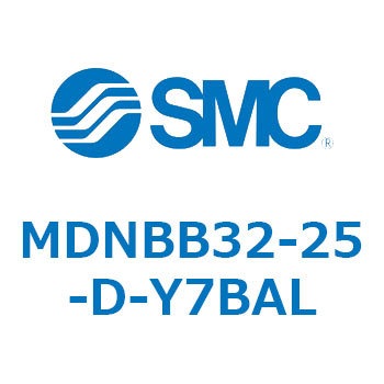 ロック付シリンダ (MDNBB32-～) SMC