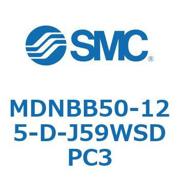 ロック付シリンダ (MDNBB50-～) SMC