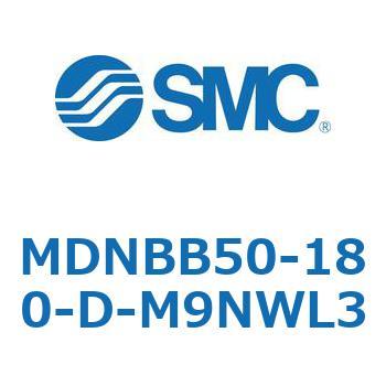ロック付シリンダ (MDNBB50-～) SMC