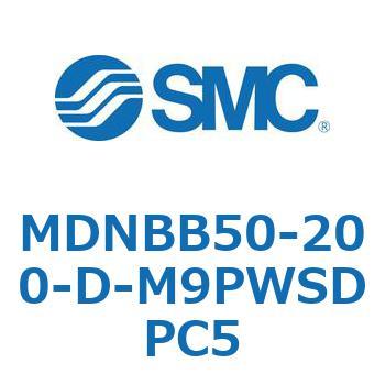 ロック付シリンダ (MDNBB50-～) SMC