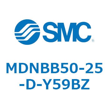 ロック付シリンダ (MDNBB50-～) SMC