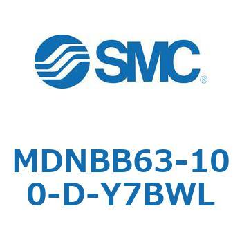 ロック付シリンダ (MDNBB63-～) SMC