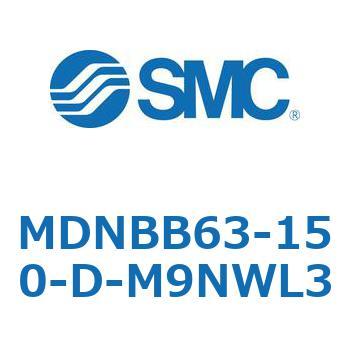 ロック付シリンダ (MDNBB63-～) SMC