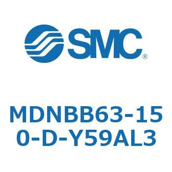 ロック付シリンダ (MDNBB63-～) SMC