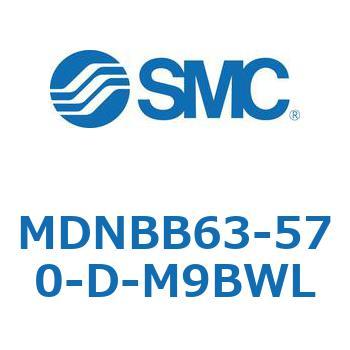 ロック付シリンダ (MDNBB63-～) SMC