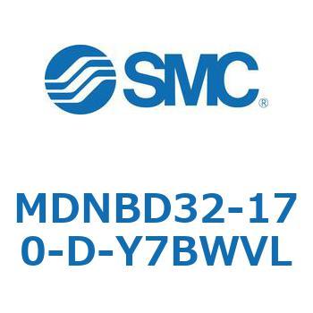 ロック付シリンダ (MDNBD32-～) SMC