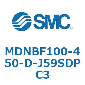 ロック付シリンダ (MDNBF100-～) SMC