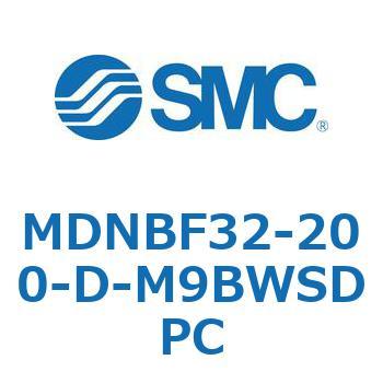 ロック付シリンダ (MDNBF32-～) SMC