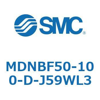 ロック付シリンダ (MDNBF50-1～) SMC