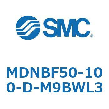 ロック付シリンダ (MDNBF50-1～) SMC