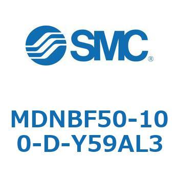 ロック付シリンダ (MDNBF50-1～) SMC