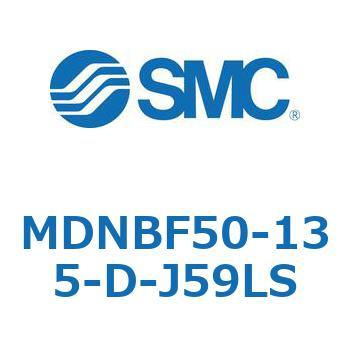 ロック付シリンダ (MDNBF50-1～) SMC