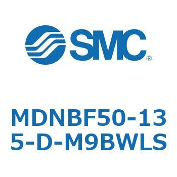 ロック付シリンダ (MDNBF50-1～) SMC