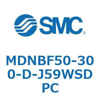 ロック付シリンダ (MDNBF50-3～) SMC