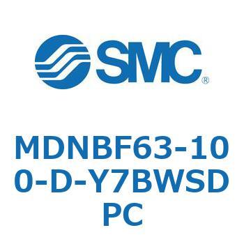 ロック付シリンダ (MDNBF63-1～) SMC