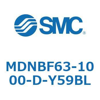 ロック付シリンダ (MDNBF63-1～) SMC