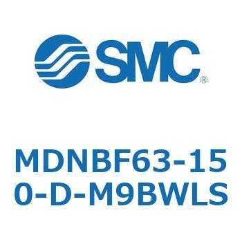 ロック付シリンダ (MDNBF63-1～) SMC