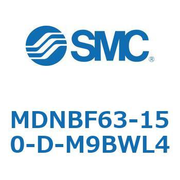 ロック付シリンダ (MDNBF63-1～) SMC