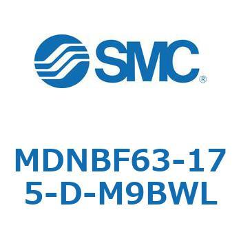 ロック付シリンダ (MDNBF63-1～) SMC