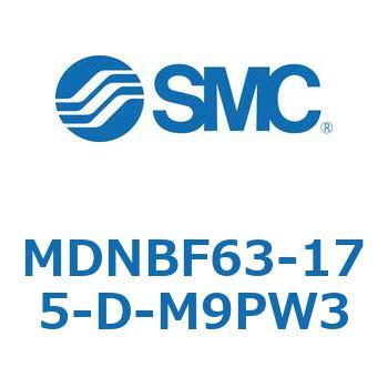 ロック付シリンダ (MDNBF63-1～) SMC