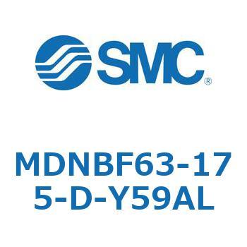 ロック付シリンダ (MDNBF63-1～) SMC