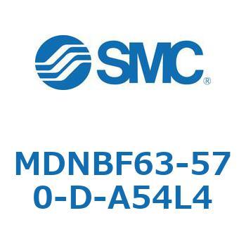 ロック付シリンダ (MDNBF63-5～) SMC