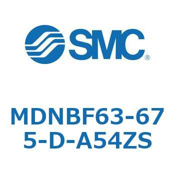 ロック付シリンダ (MDNBF63-6～) SMC