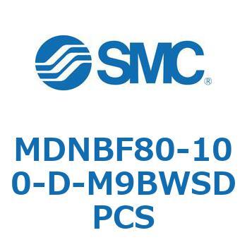 ロック付シリンダ (MDNBF80-1～) SMC