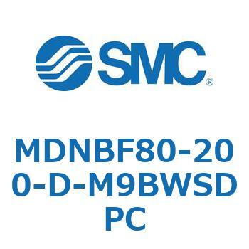 ロック付シリンダ (MDNBF80-2～) SMC