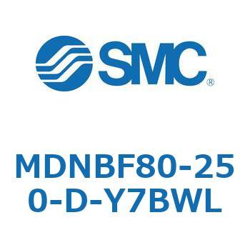 ロック付シリンダ (MDNBF80-2～) SMC