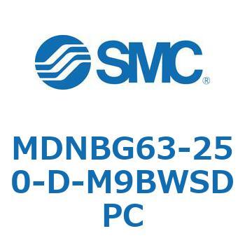 ロック付シリンダ (MDNBG63-～) SMC