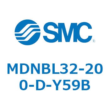 ロック付シリンダ (MDNBL32-～) SMC