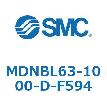 ロック付シリンダ (MDNBL63-～) SMC