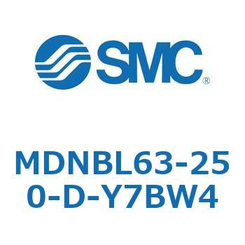 ロック付シリンダ (MDNBL63-～) SMC