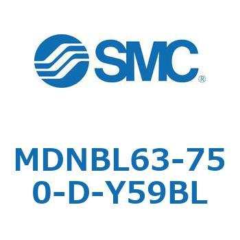 ロック付シリンダ (MDNBL63-～) SMC