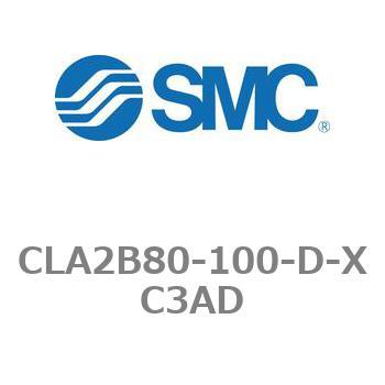 ファインロックシリンダ/複動・片ロッド CLA2シリーズ CLA2B80 - SMC