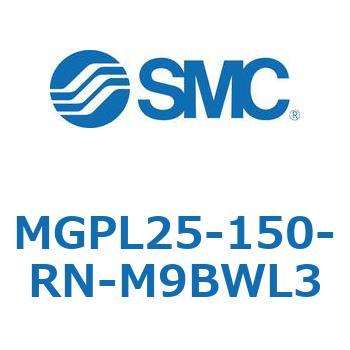 ガイド付薄形シリンダ(MGPL25-15～) SMC