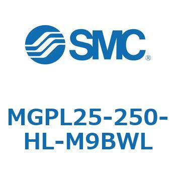 ガイド付薄形シリンダ(MGPL25-25～) SMC