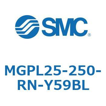 ガイド付薄形シリンダ(MGPL25-25～) SMC