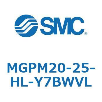 ガイド付薄形シリンダ(MGPM20-25-～) SMC
