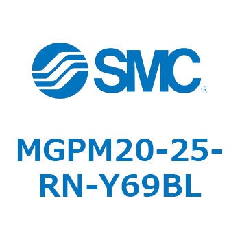 ガイド付薄形シリンダ(MGPM20-25-～) SMC