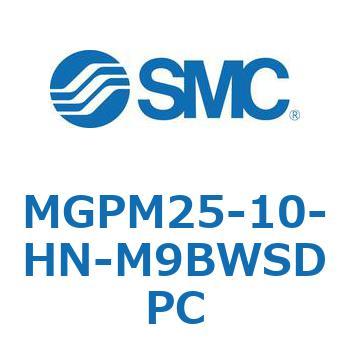 ガイド付薄形シリンダ(MGPM25-10-～) - SMC