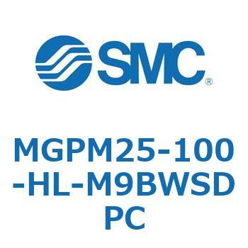 ガイド付薄形シリンダ(MGPM25-100～) SMC