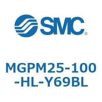ガイド付薄形シリンダ(MGPM25-100～) SMC