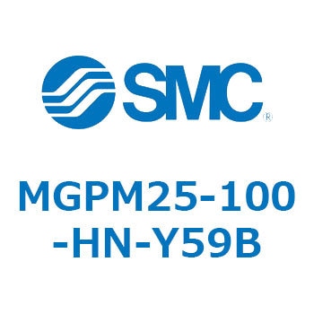 ガイド付薄形シリンダ(MGPM25-100～) SMC