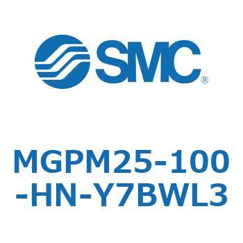 ガイド付薄形シリンダ(MGPM25-100～) SMC
