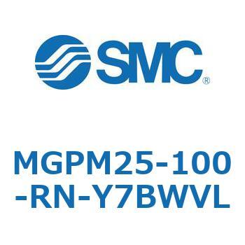 ガイド付薄形シリンダ(MGPM25-100～) SMC